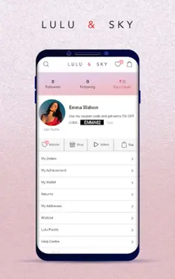 Lulu & Sky - ONLINE SHOPPING android App screenshot 0